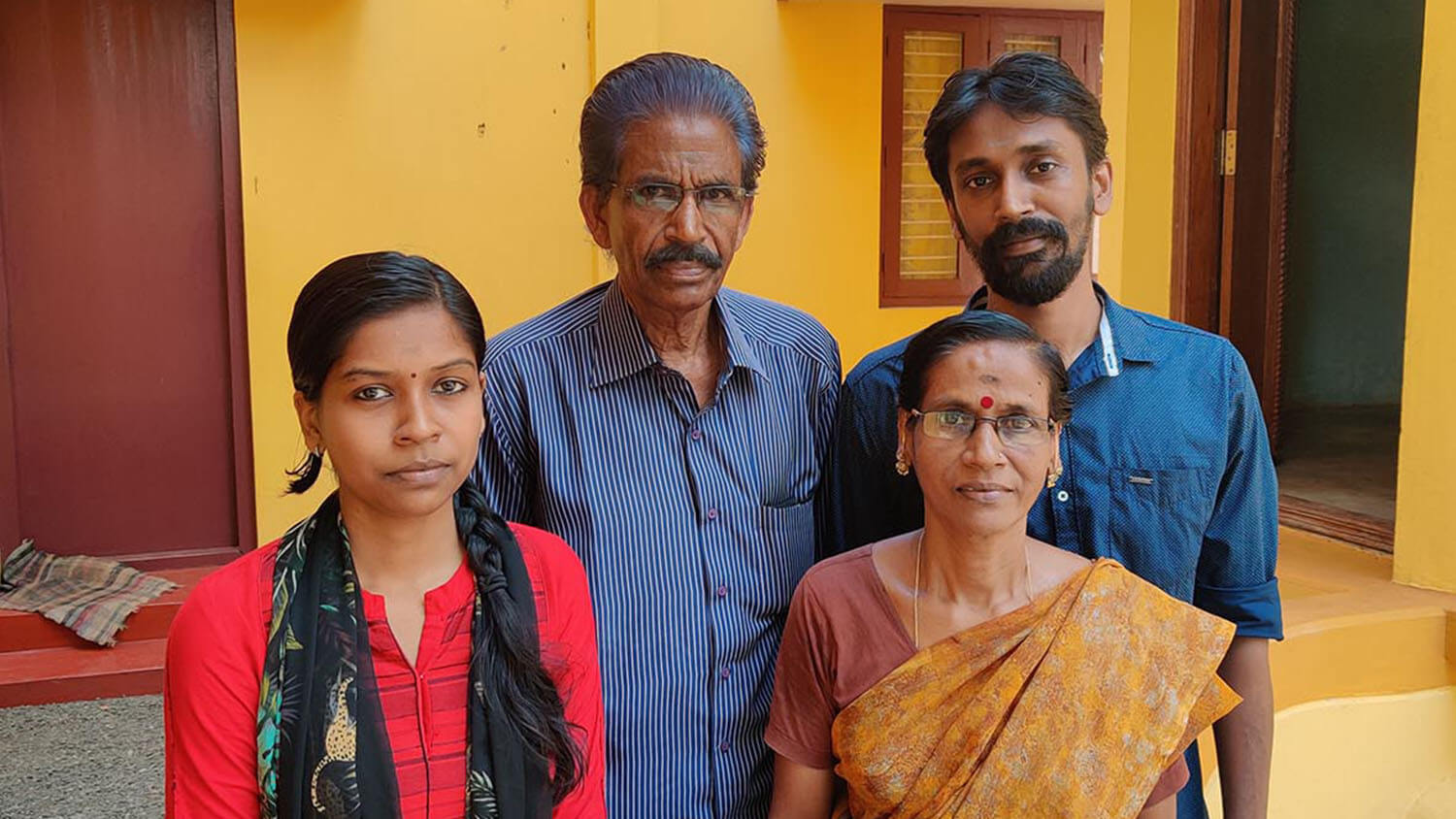 Valsala Ramachandran and Family
